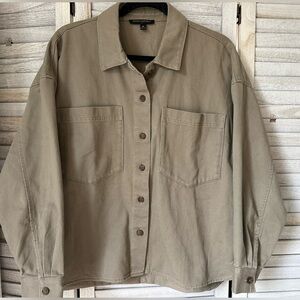 Oversized Twill Shirt
